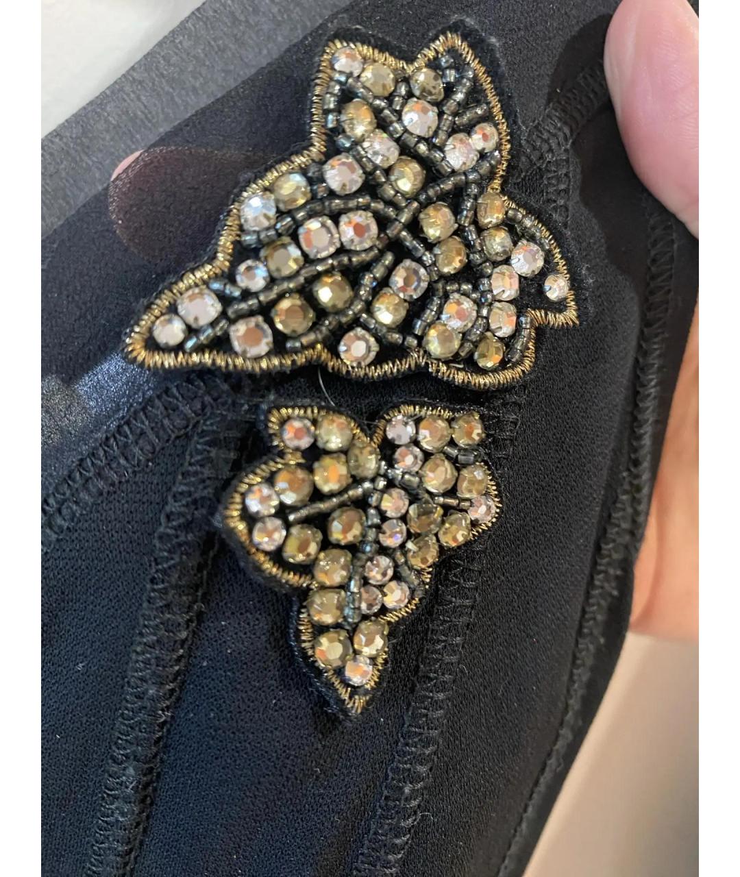 BLUMARINE Черное коктейльное платье, фото 4