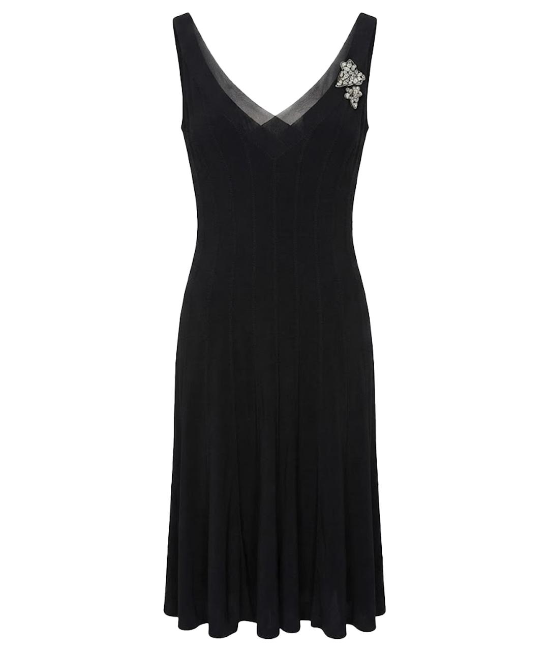 BLUMARINE Черное коктейльное платье, фото 1