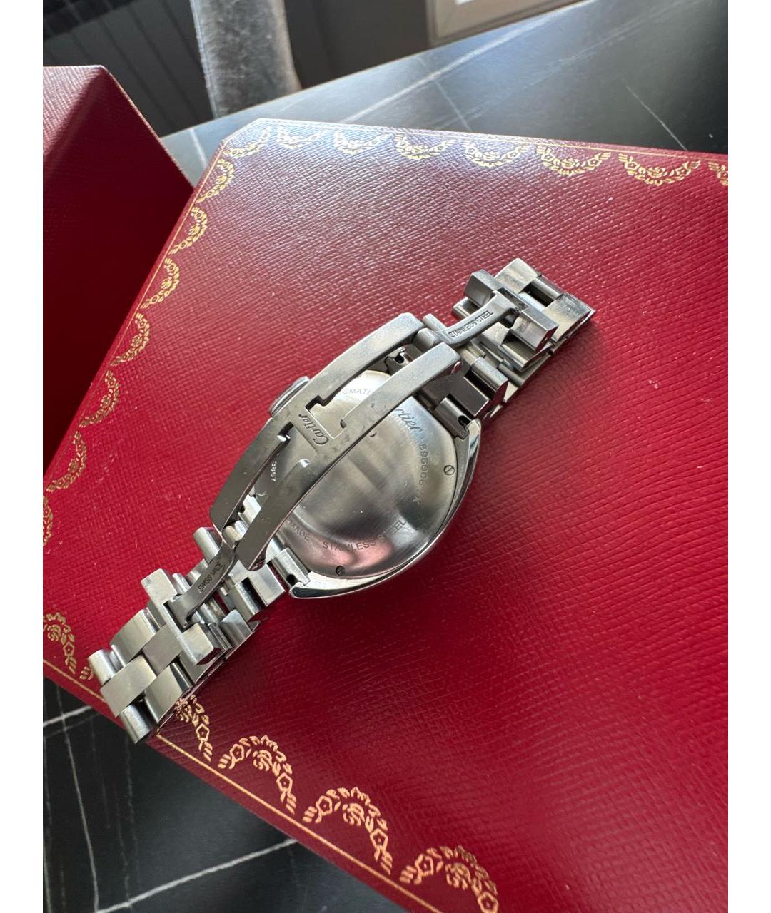 CARTIER Серебряные часы, фото 2