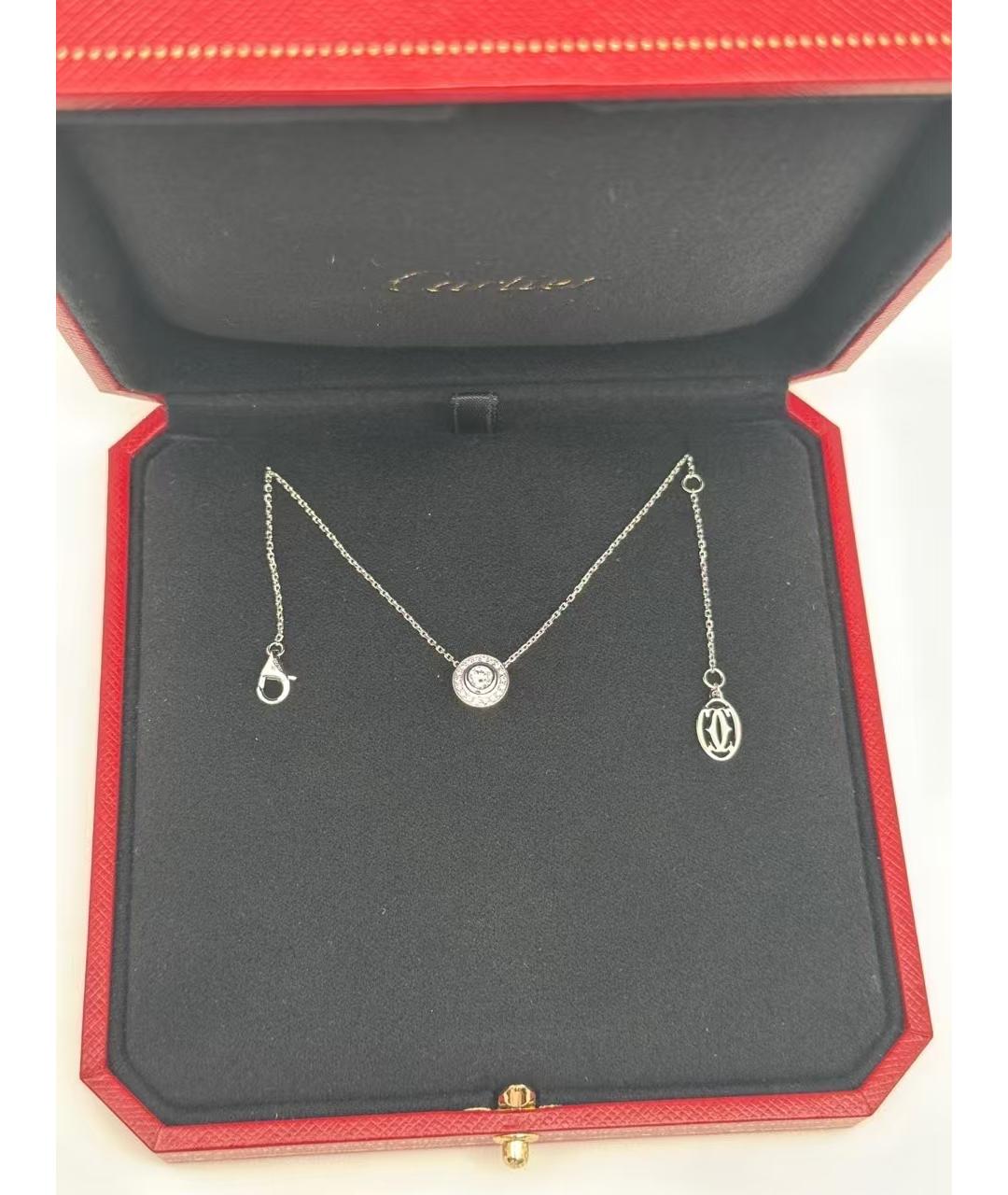 CARTIER Серебряный кулон из белого золота, фото 2