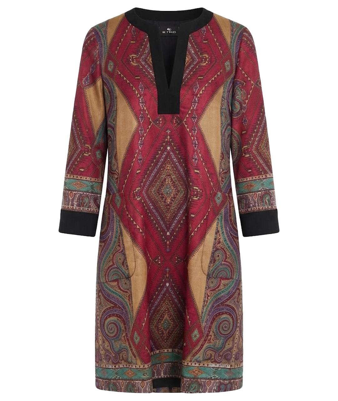 ETRO Мульти хлопковое повседневное платье, фото 1