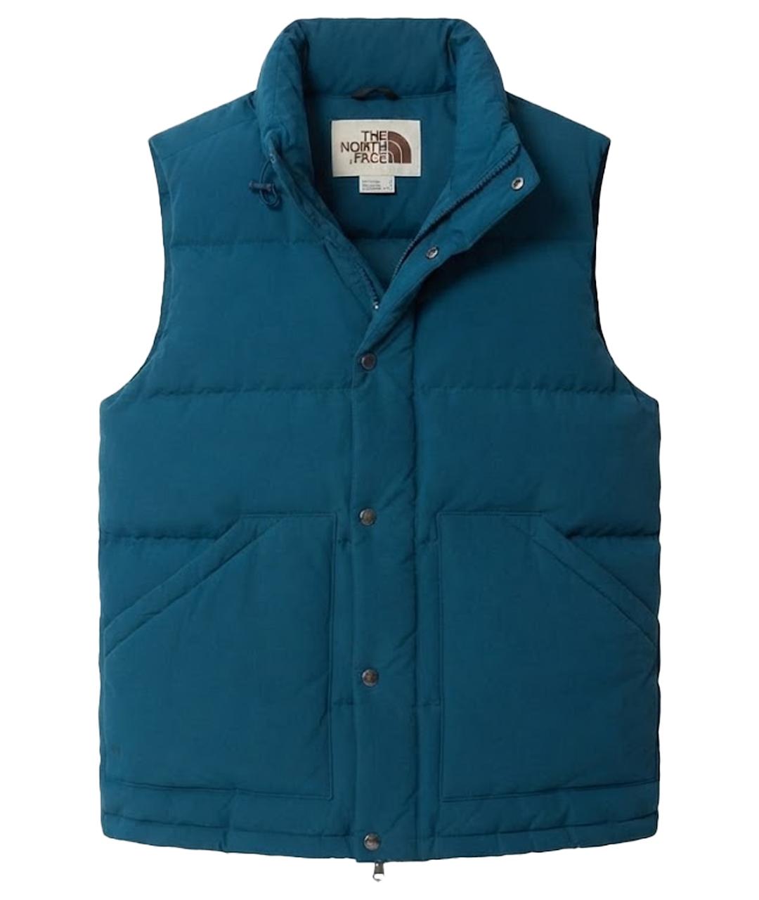 THE NORTH FACE Темно-синий жилет, фото 1