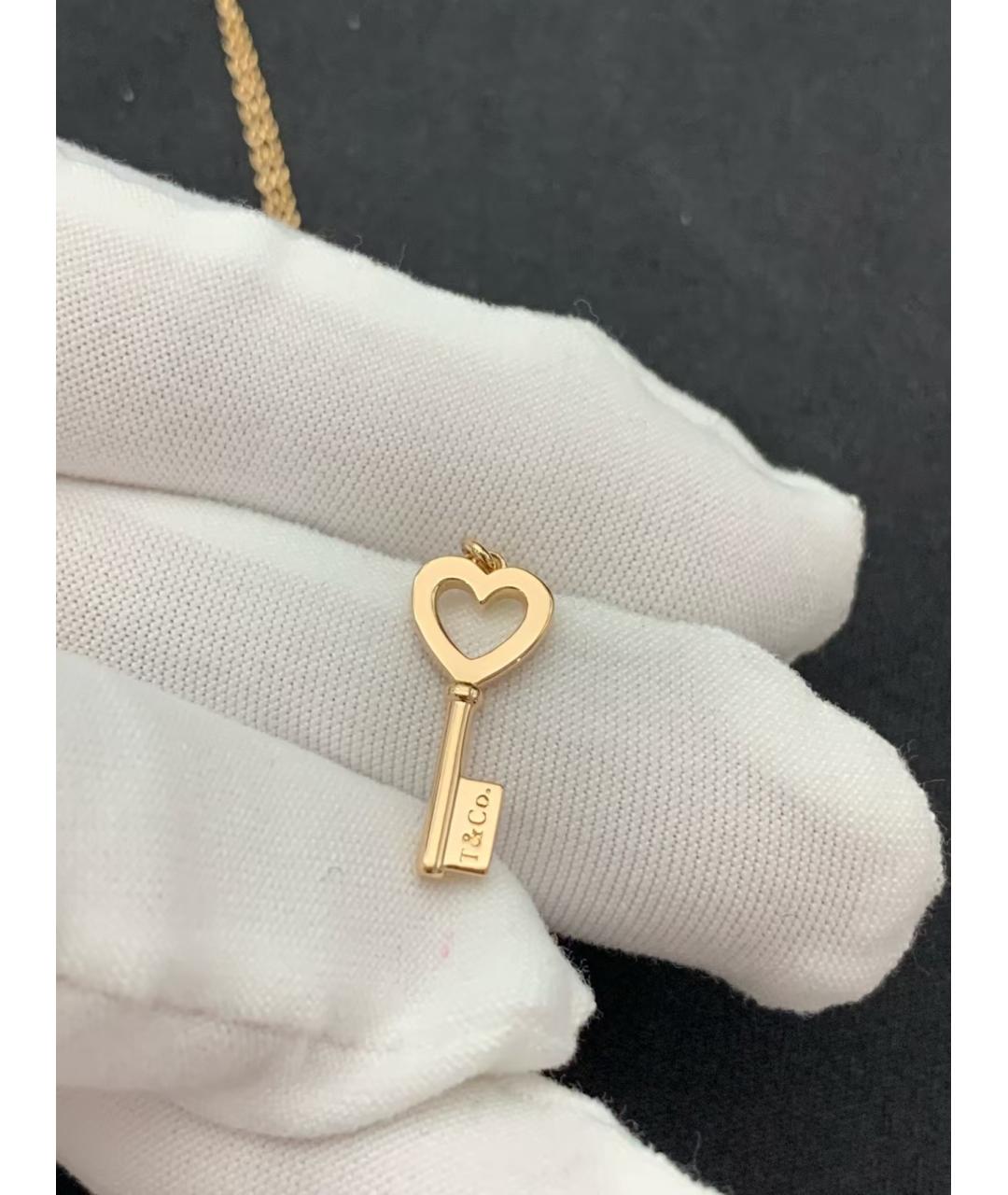 TIFFANY&CO Золотой кулон из розового золота, фото 4