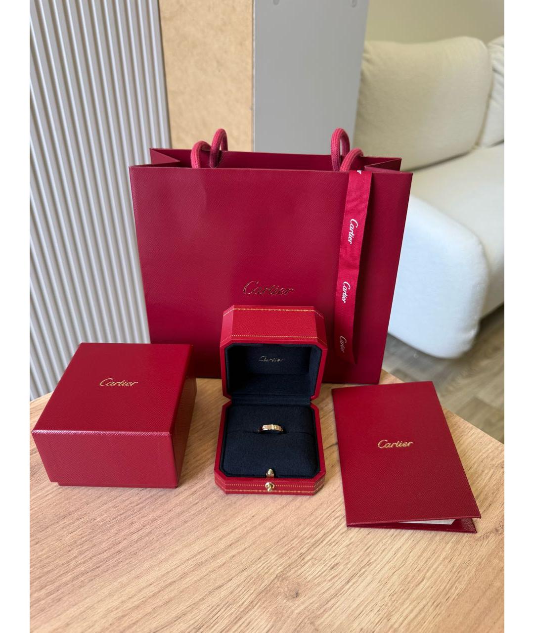 CARTIER Золотое кольцо из розового золота, фото 2
