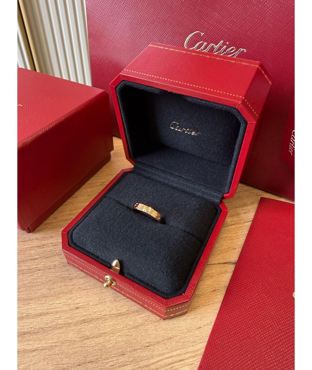 CARTIER Золотое кольцо из розового золота, фото 3