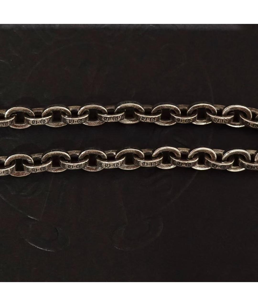 CHROME HEARTS Серебряный серебряный браслет, фото 3