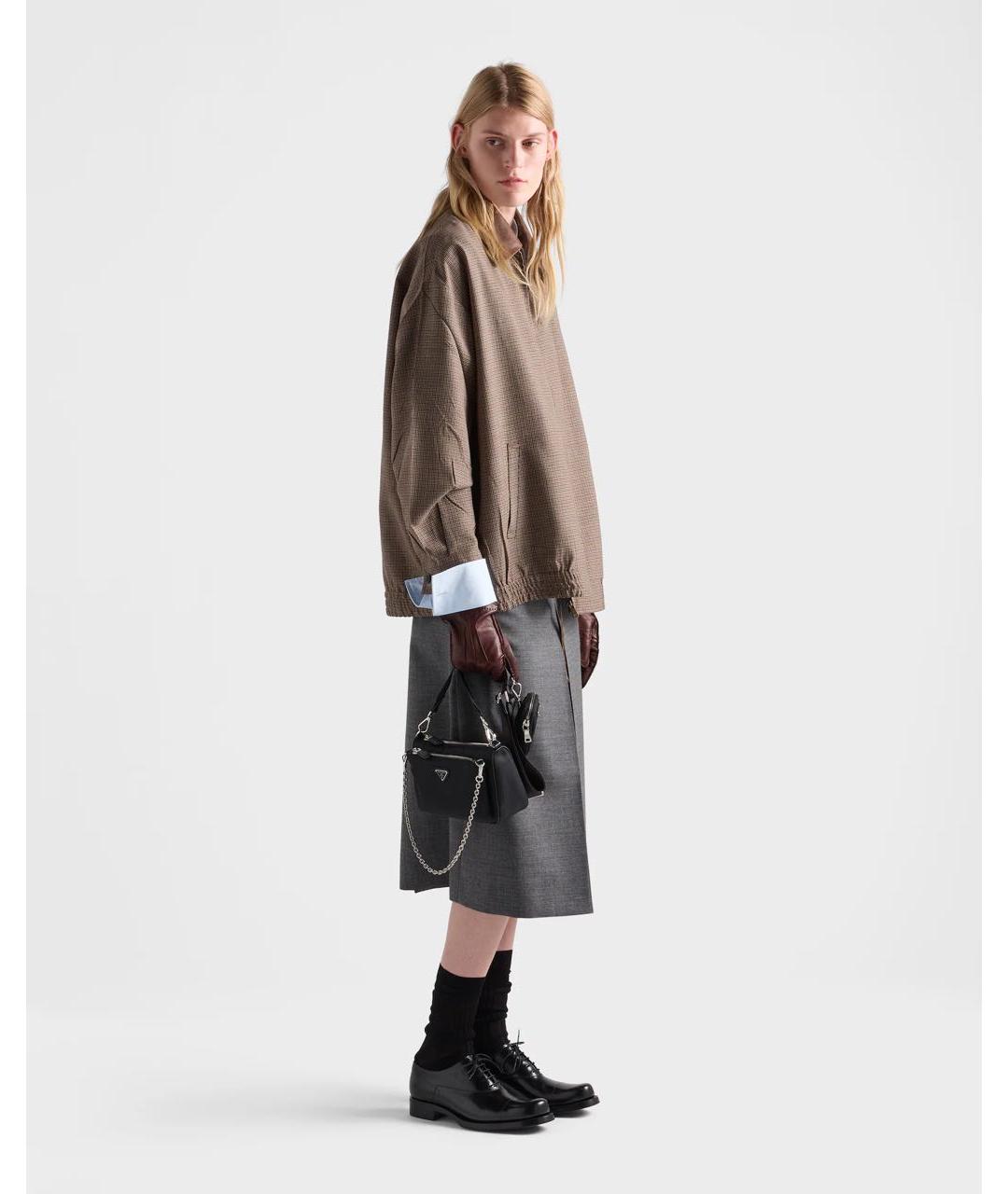 PRADA Черная нейлоновая сумка через плечо, фото 3