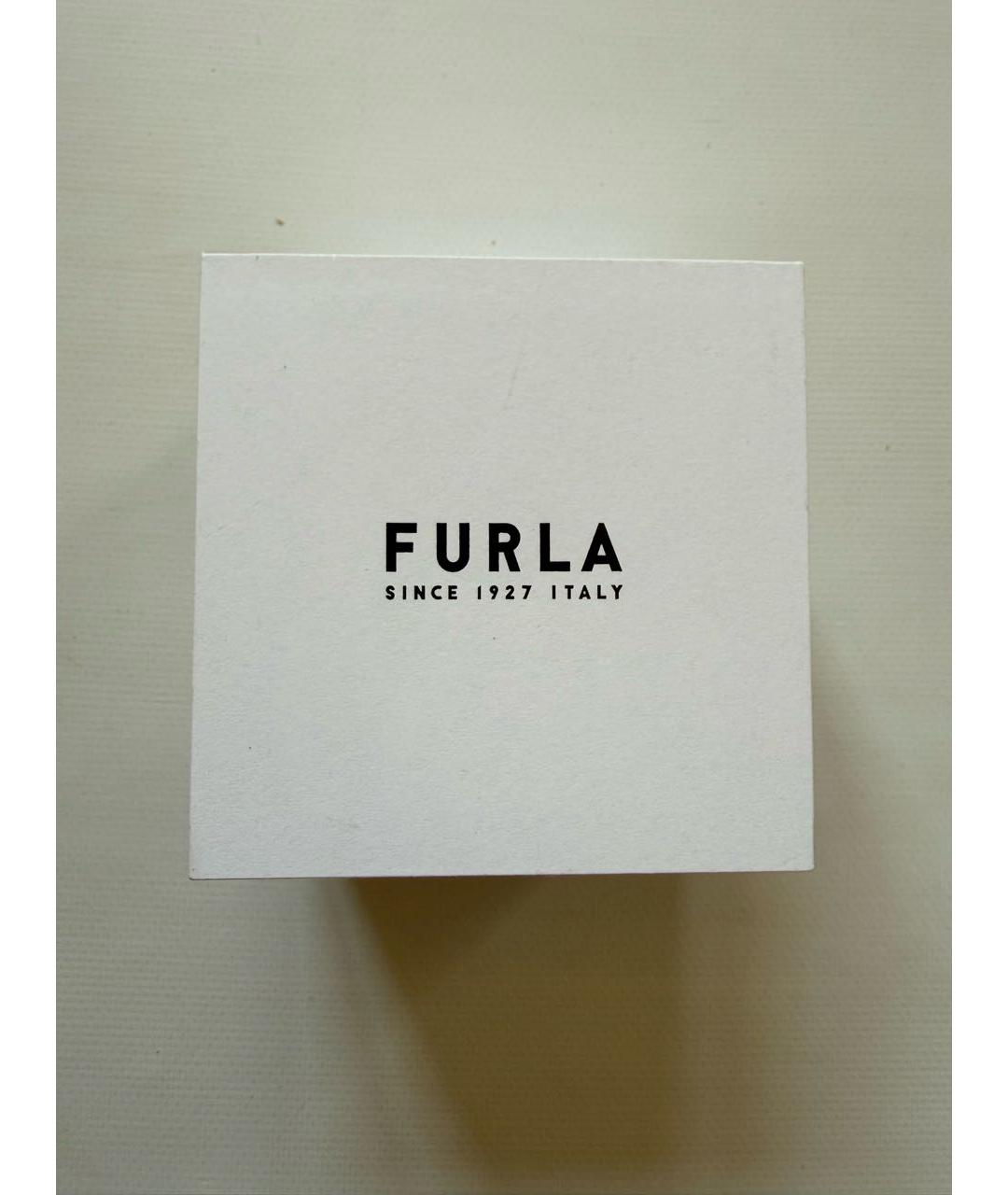FURLA Розовые металлические часы, фото 5