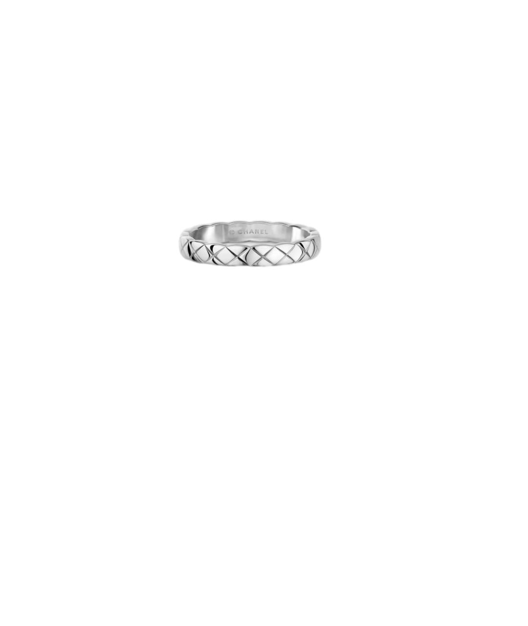 CHANEL Серебряное кольцо из белого золота, фото 6