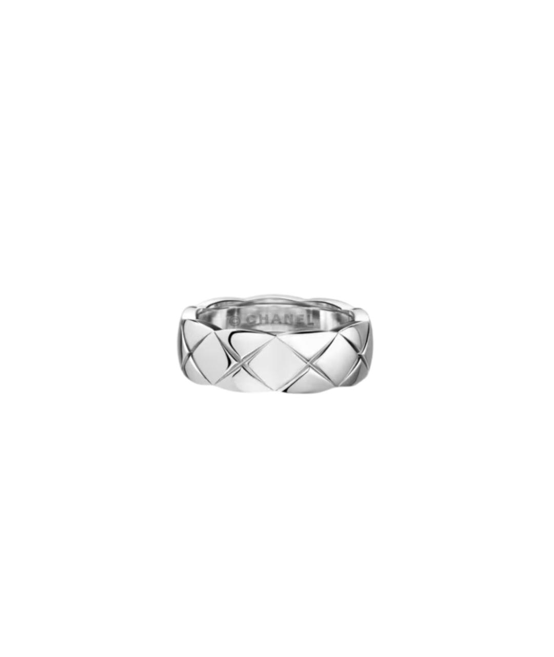 CHANEL Серебряное кольцо из белого золота, фото 6