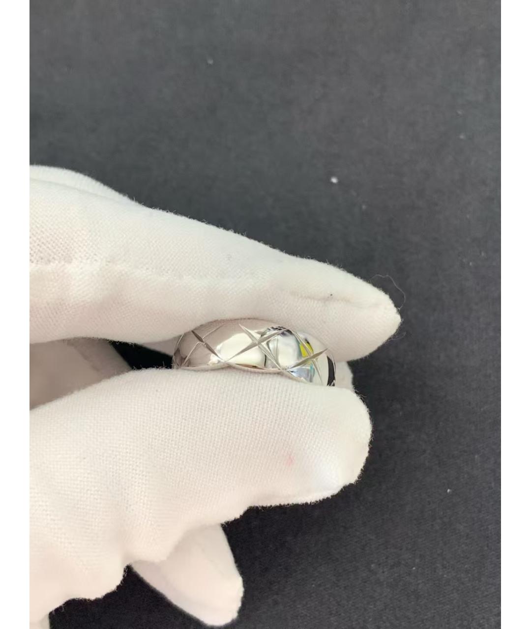 CHANEL Серебряное кольцо из белого золота, фото 3