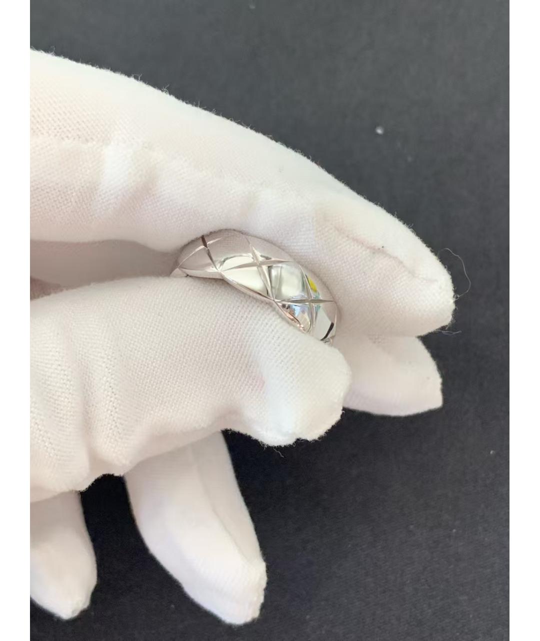 CHANEL Серебряное кольцо из белого золота, фото 5