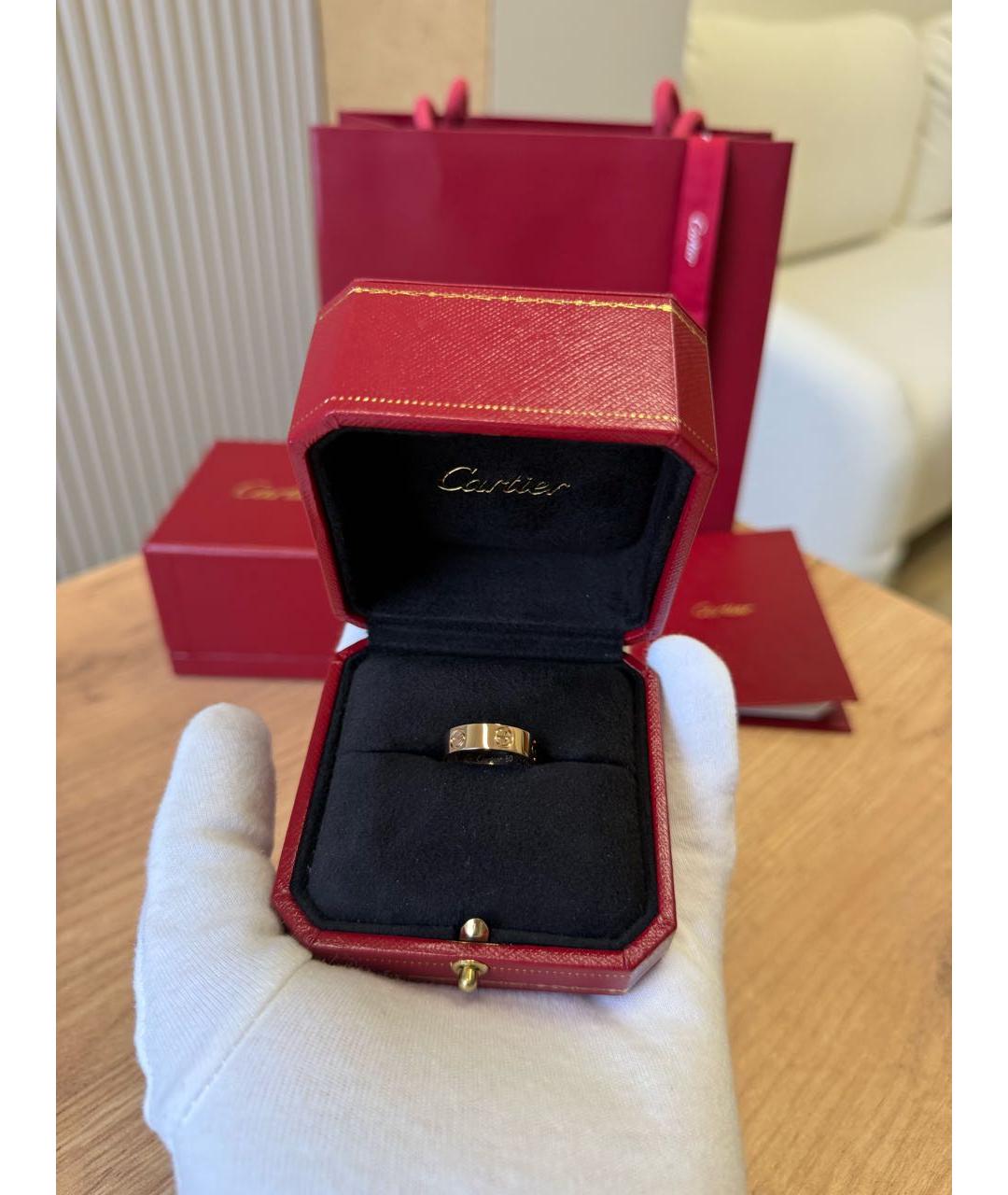 CARTIER Золотое кольцо из розового золота, фото 4