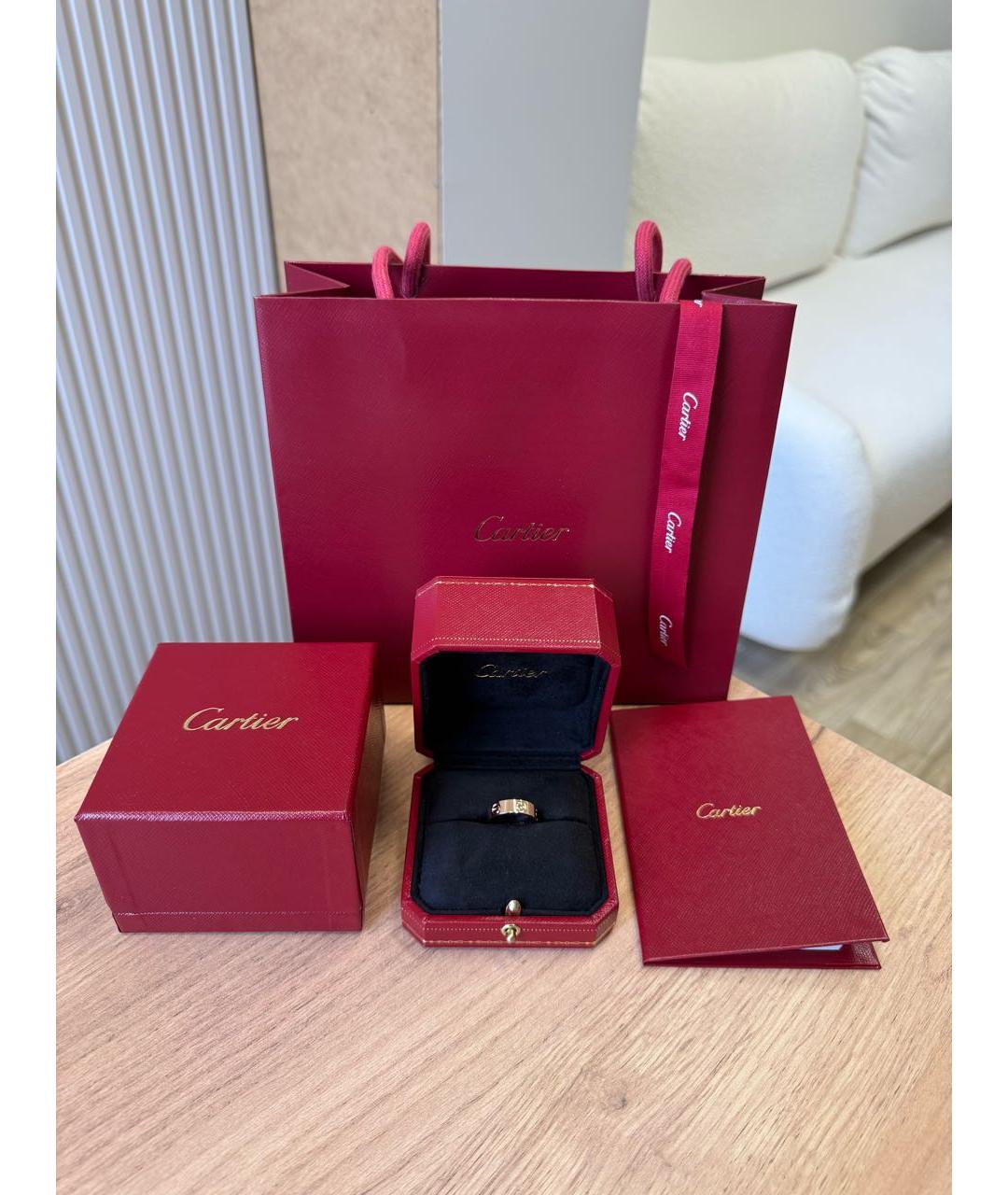 CARTIER Золотое кольцо из розового золота, фото 2