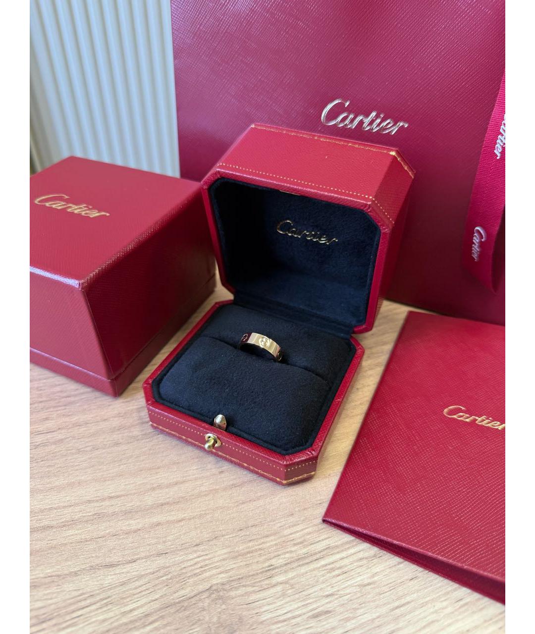 CARTIER Золотое кольцо из розового золота, фото 3