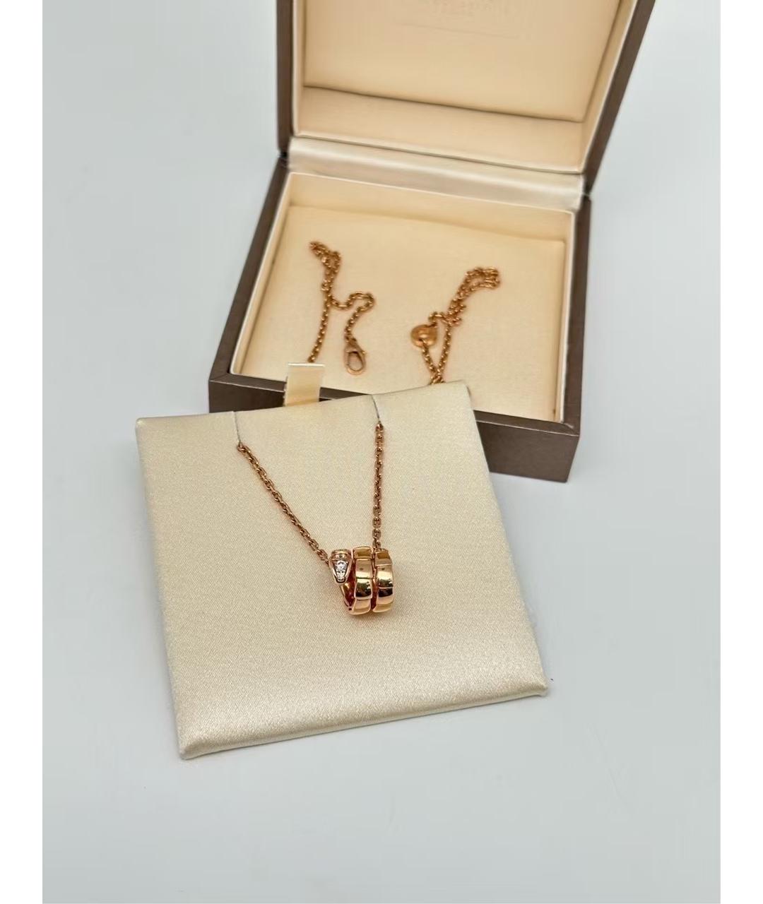 BVLGARI Золотая подвеска, фото 5