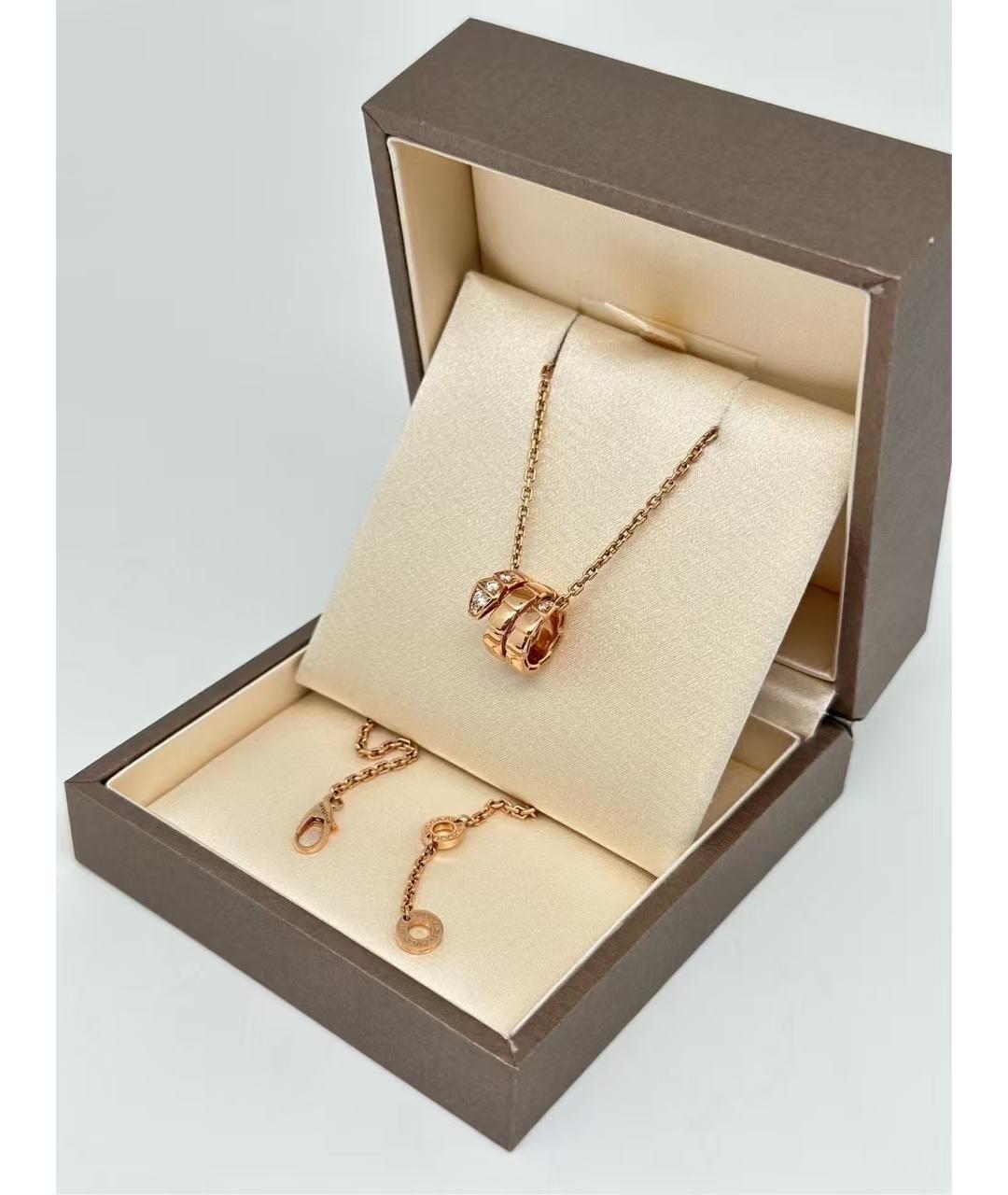 BVLGARI Золотая подвеска, фото 4