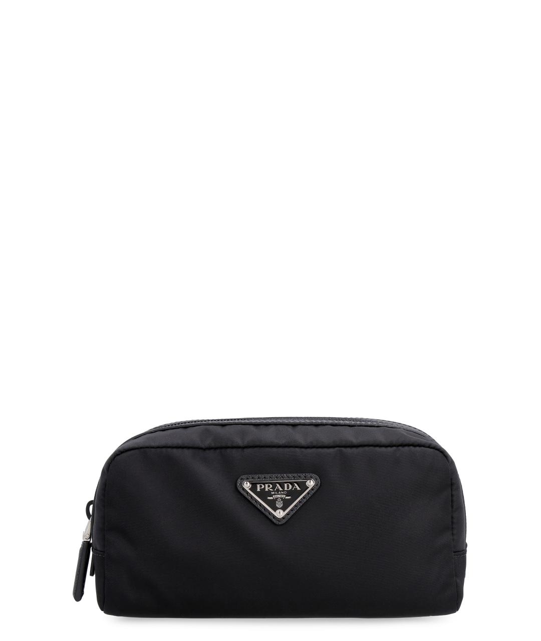PRADA Черная нейлоновая косметичка, фото 1