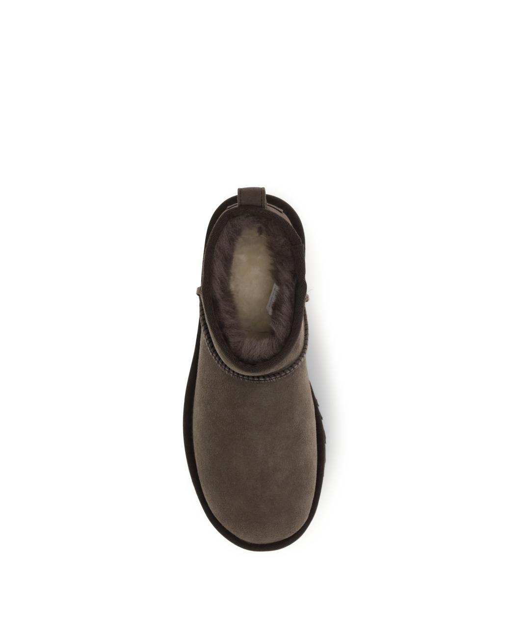 UGG Коричневые замшевые ботинки, фото 4