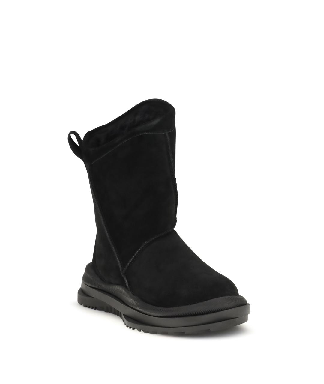 UGG Черные замшевые высокие ботинки, фото 2