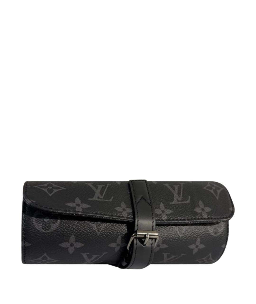 LOUIS VUITTON Черный кошелек из искусственной кожи, фото 1