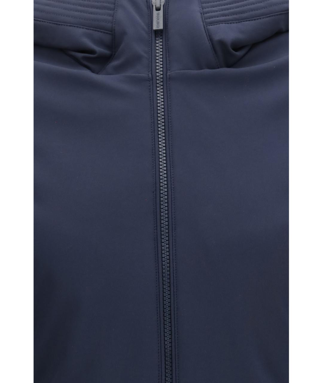WOOLRICH Синяя полиамидовая куртка, фото 3
