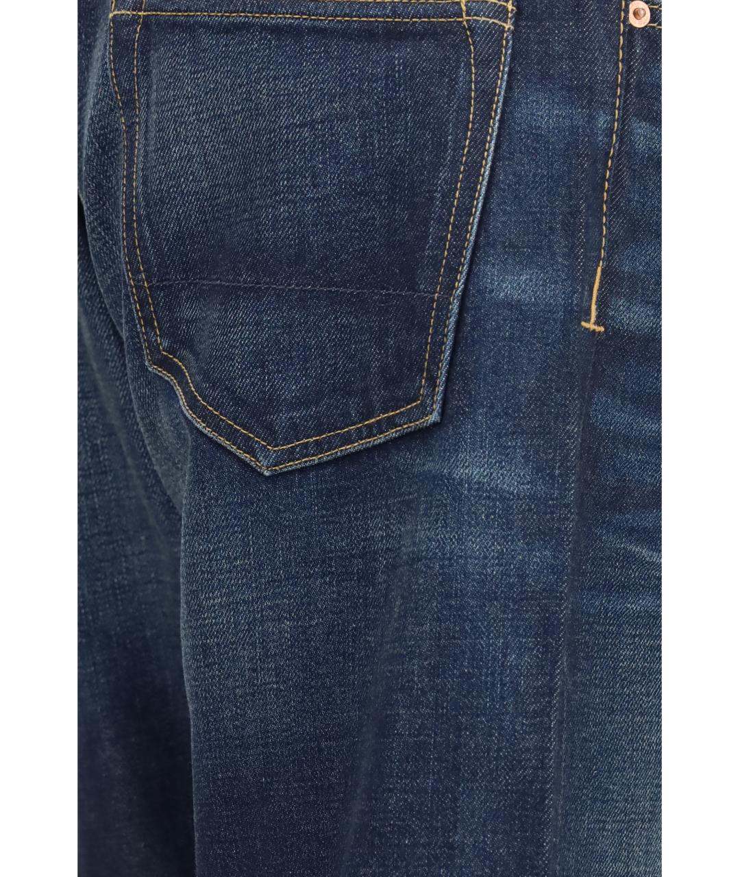 TOM FORD Синие прямые джинсы, фото 3