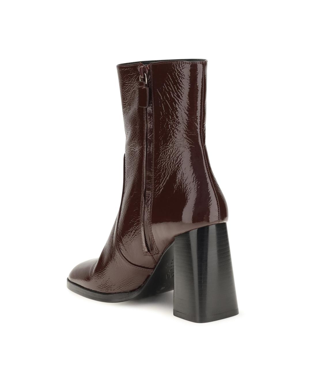 STUART WEITZMAN Бордовые ботильоны, фото 3