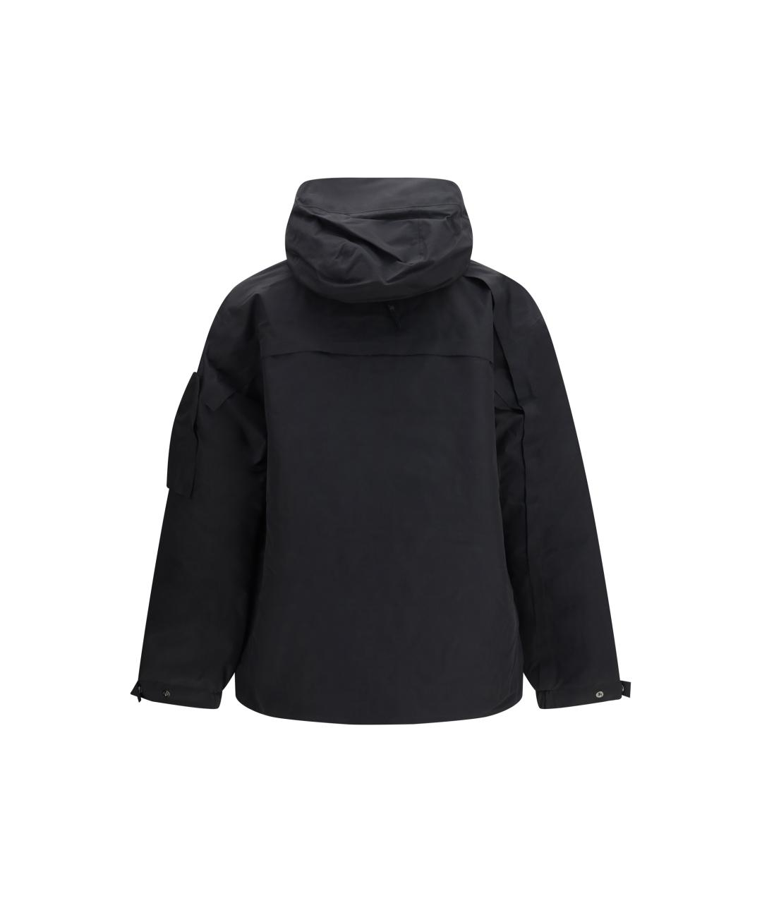 Y-3 Черная полиэстеровая куртка, фото 2