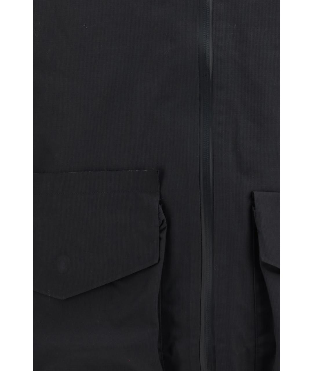 Y-3 Черная полиэстеровая куртка, фото 3