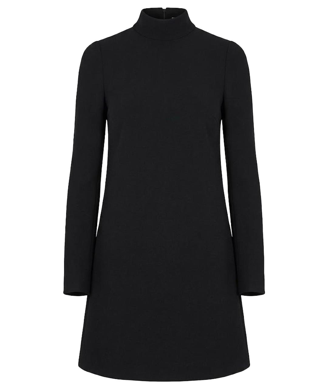DOLCE&GABBANA Черное вискозное коктейльное платье, фото 1