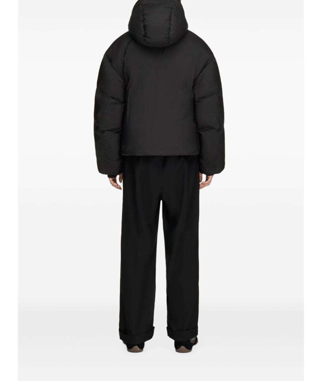 Y-3 Черная полиэстеровая куртка, фото 2