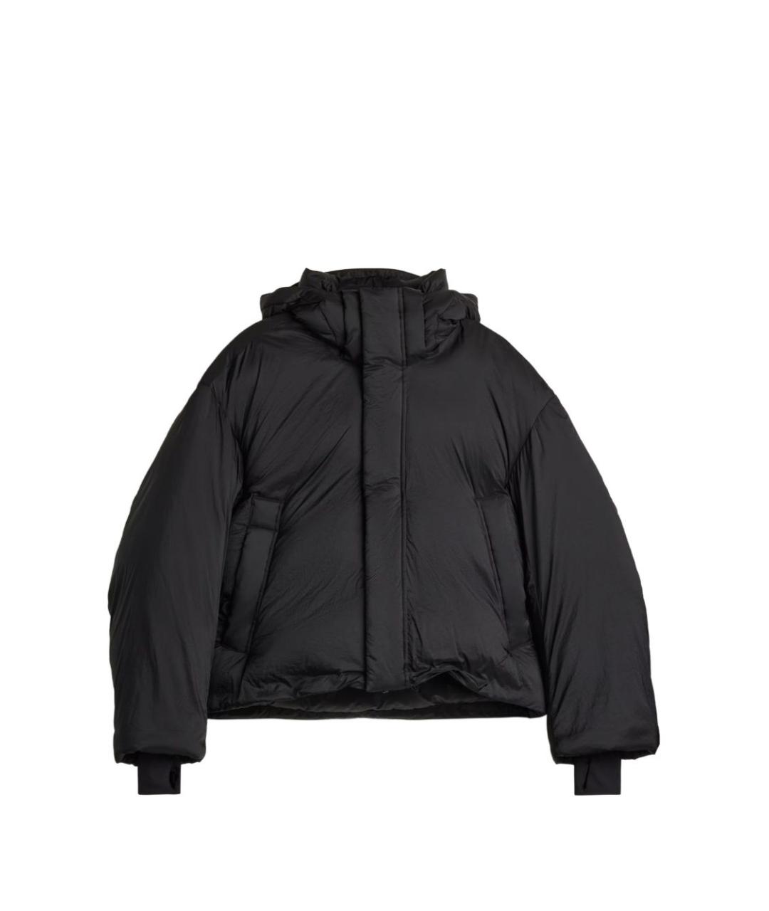 Y-3 Черная полиэстеровая куртка, фото 1