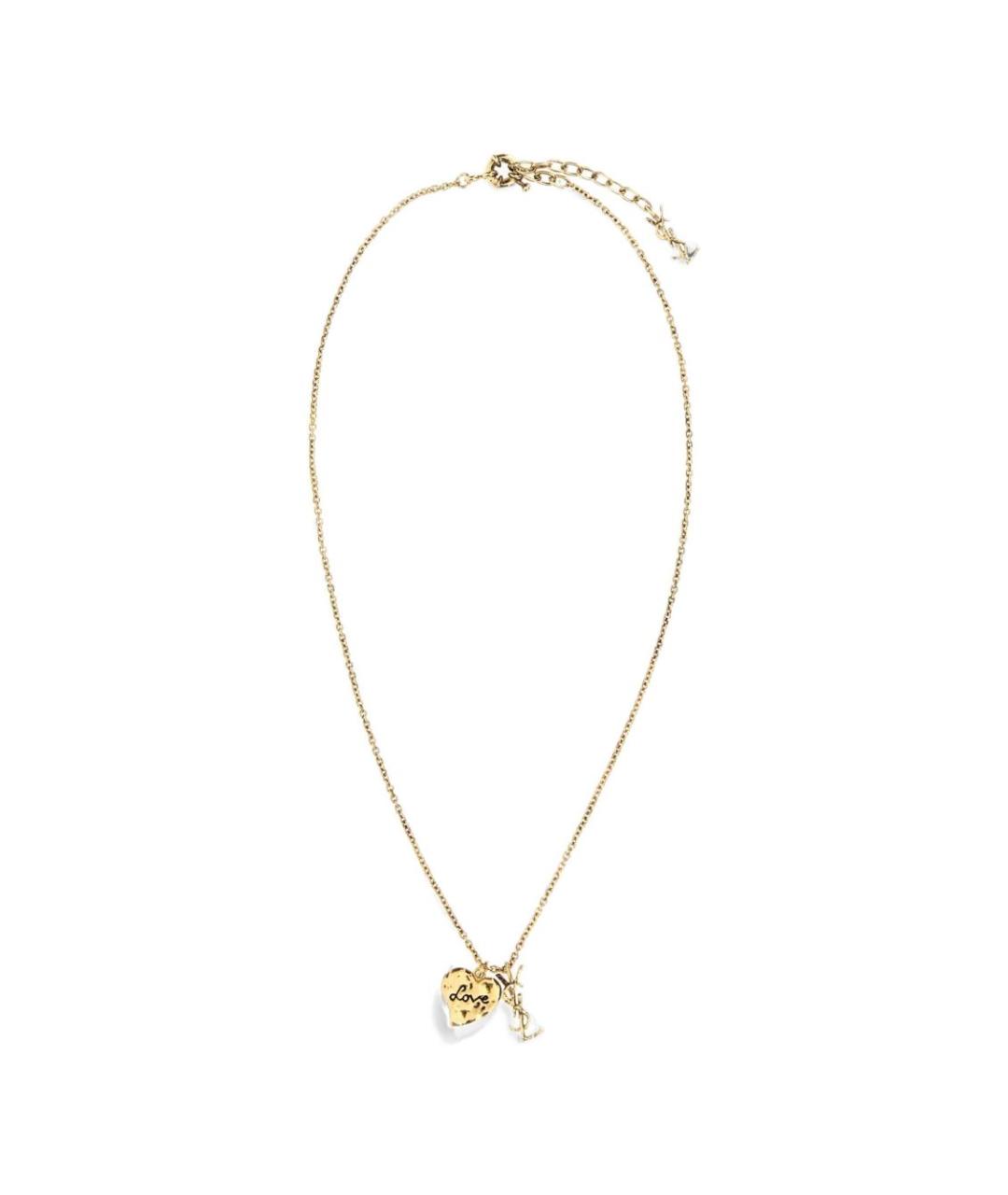 SAINT LAURENT Золотая цепочка, фото 1