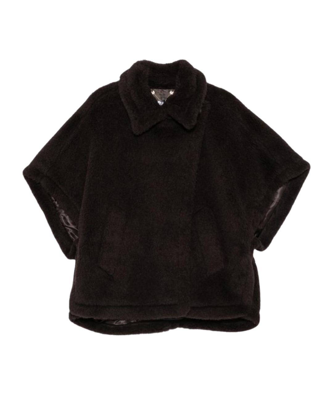 MAX MARA Коричневая шерстяная куртка, фото 1
