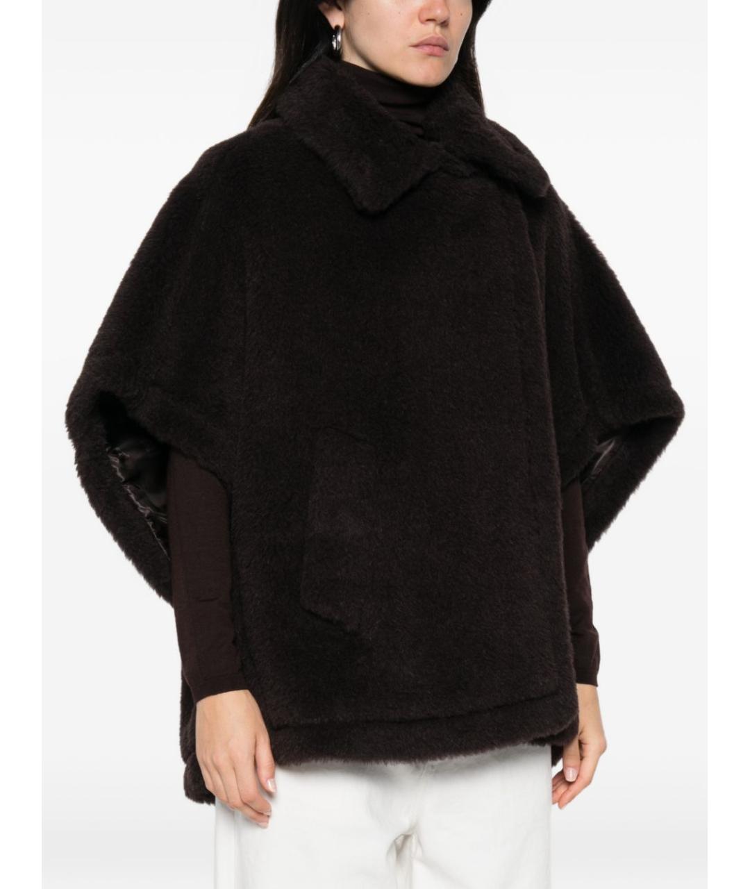 MAX MARA Коричневая шерстяная куртка, фото 5
