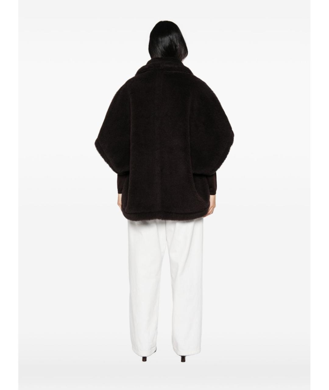MAX MARA Коричневая шерстяная куртка, фото 2
