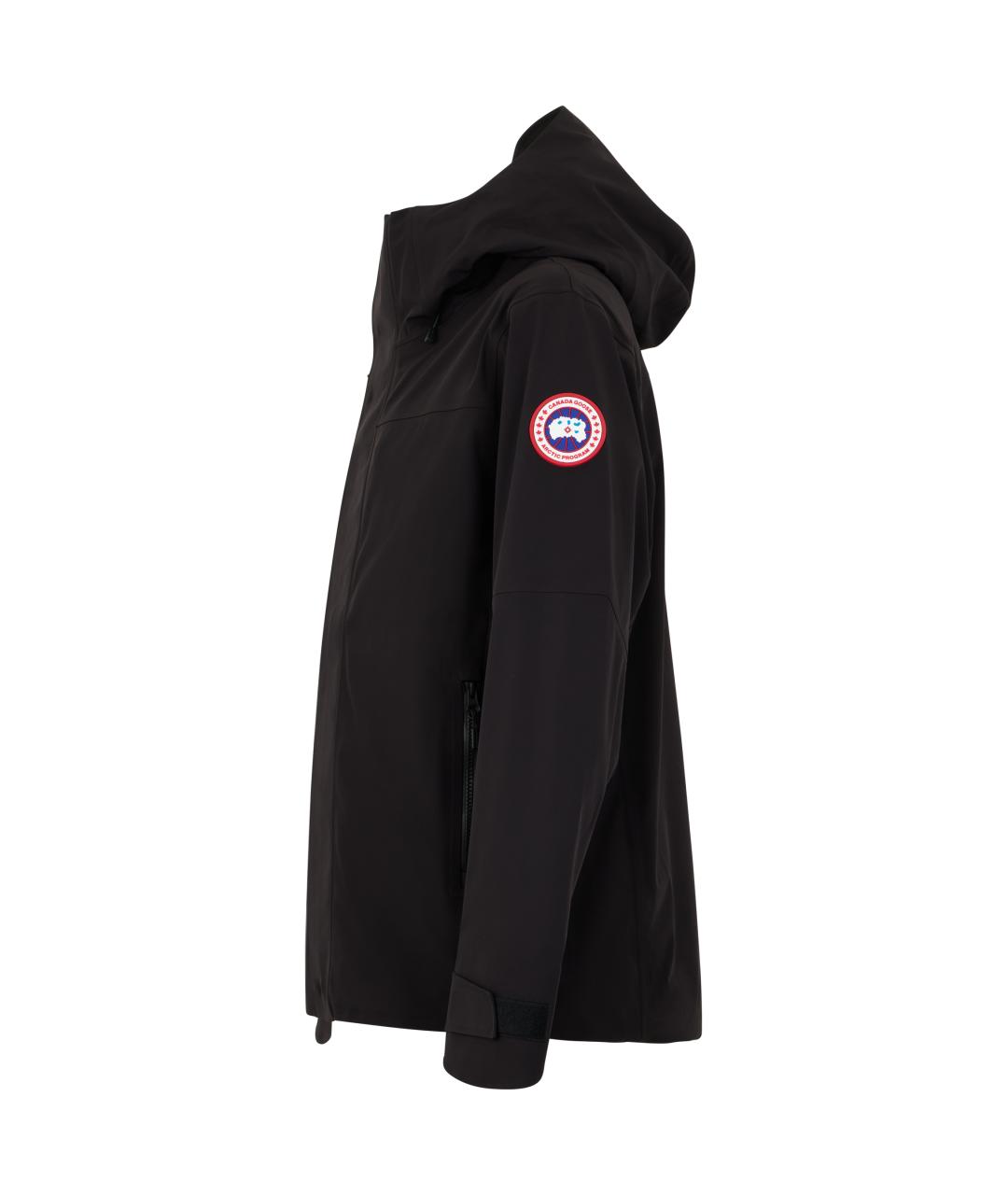 CANADA GOOSE Черная полиамидовая куртка, фото 3