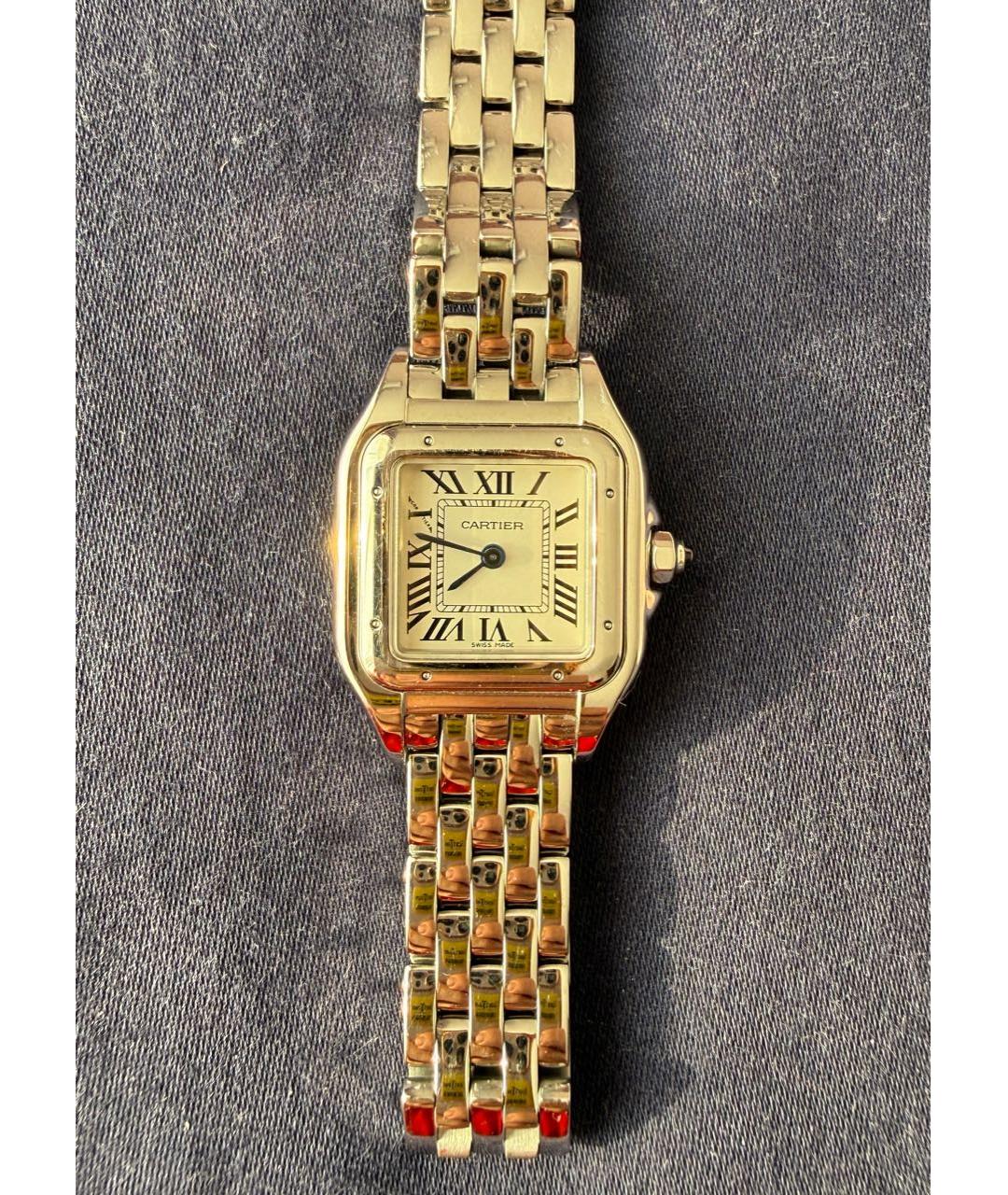 CARTIER Серебряные металлические часы, фото 9