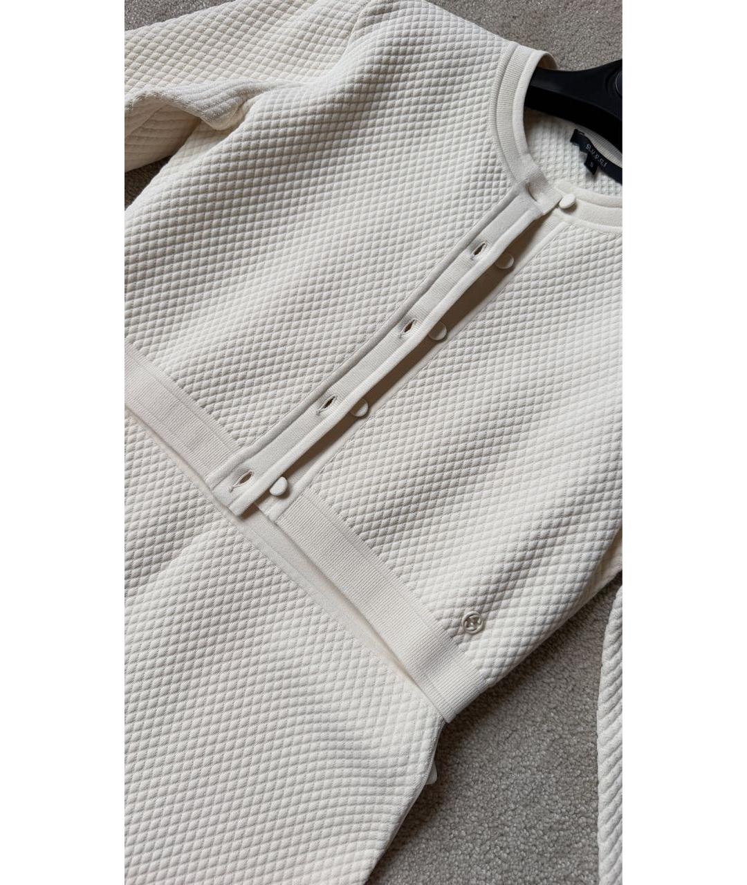 GUCCI Бежевое вискозное платье, фото 2