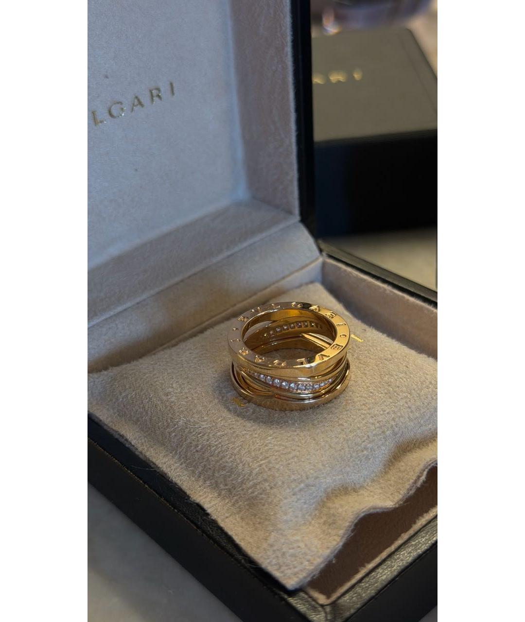 BVLGARI Розовое кольцо из розового золота, фото 2