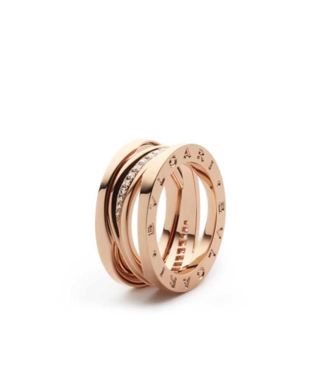 BVLGARI Розовое кольцо из розового золота, фото 8