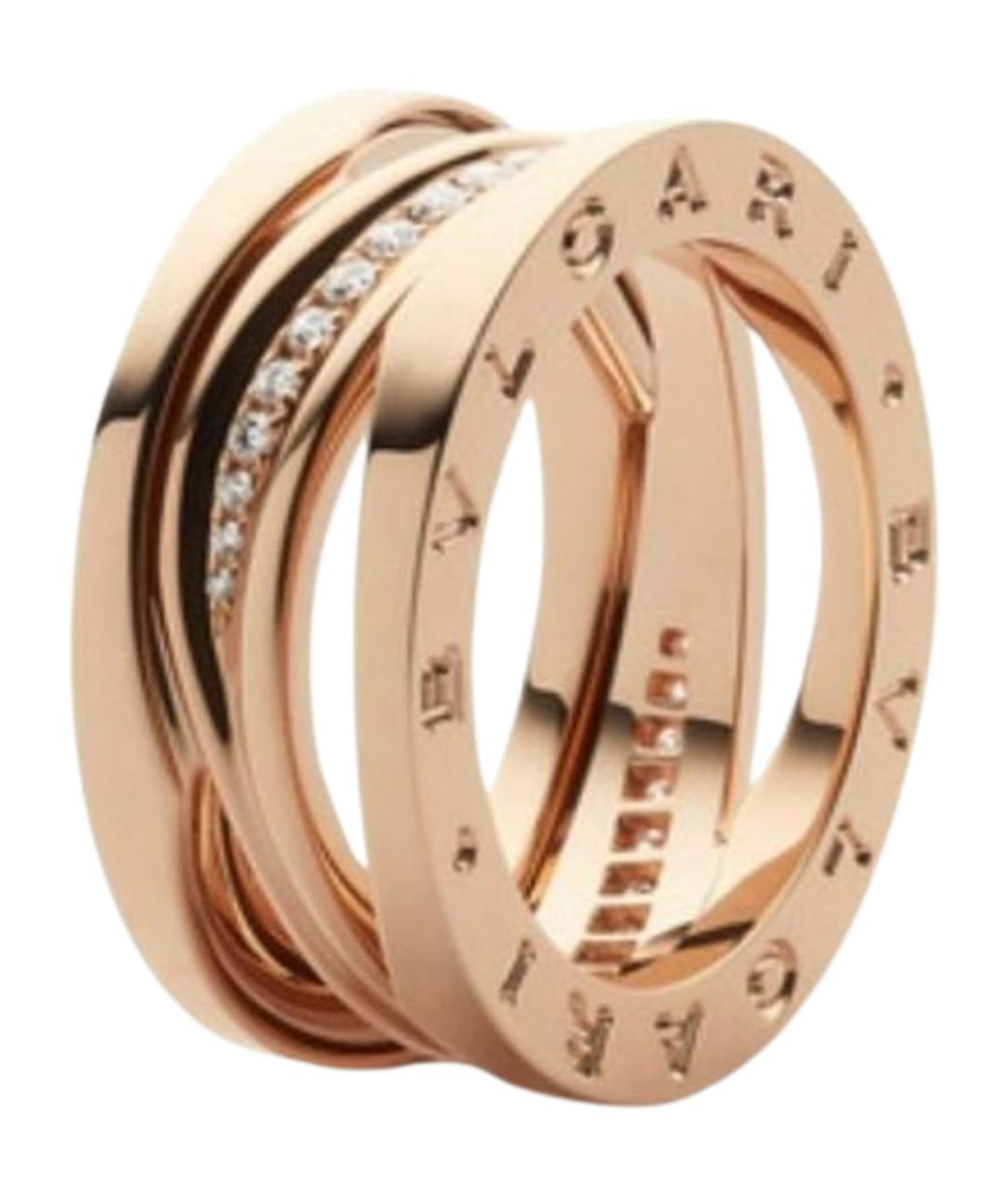 BVLGARI Розовое кольцо из розового золота, фото 1