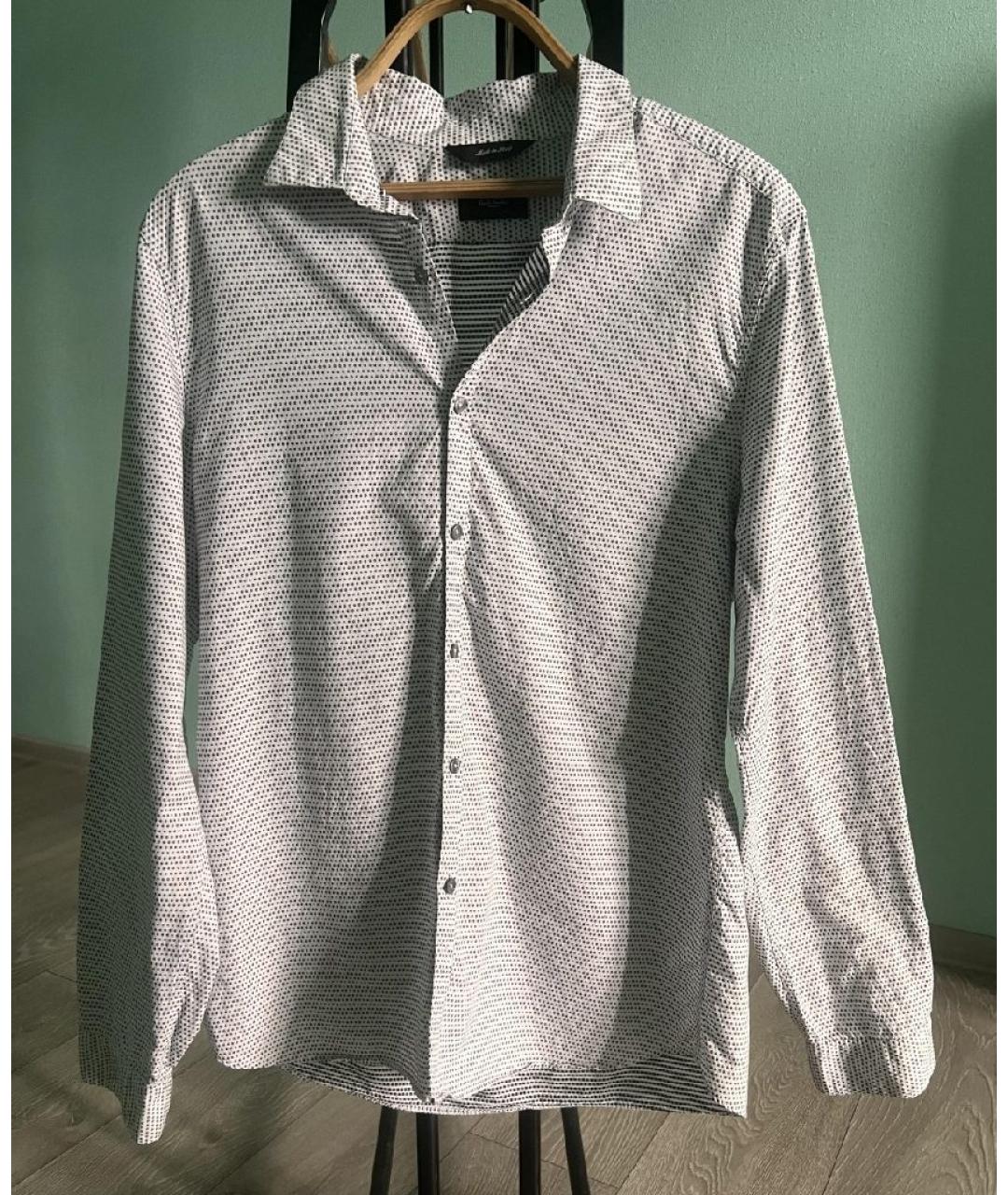 PAUL SMITH Белая хлопковая рубашка, фото 8