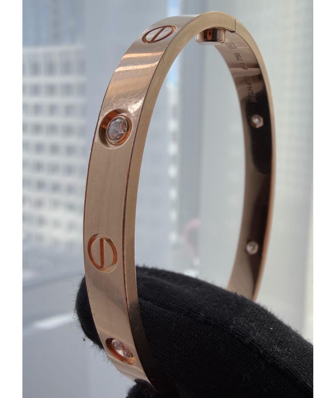 CARTIER Золотой браслет из розового золота, фото 2