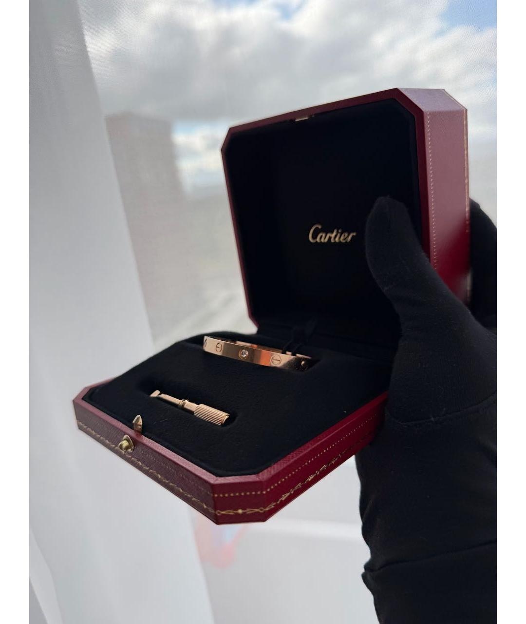 CARTIER Золотой браслет из розового золота, фото 5