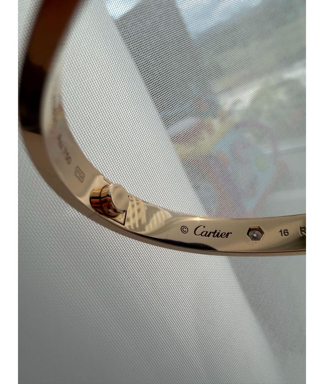 CARTIER Золотой браслет из розового золота, фото 4