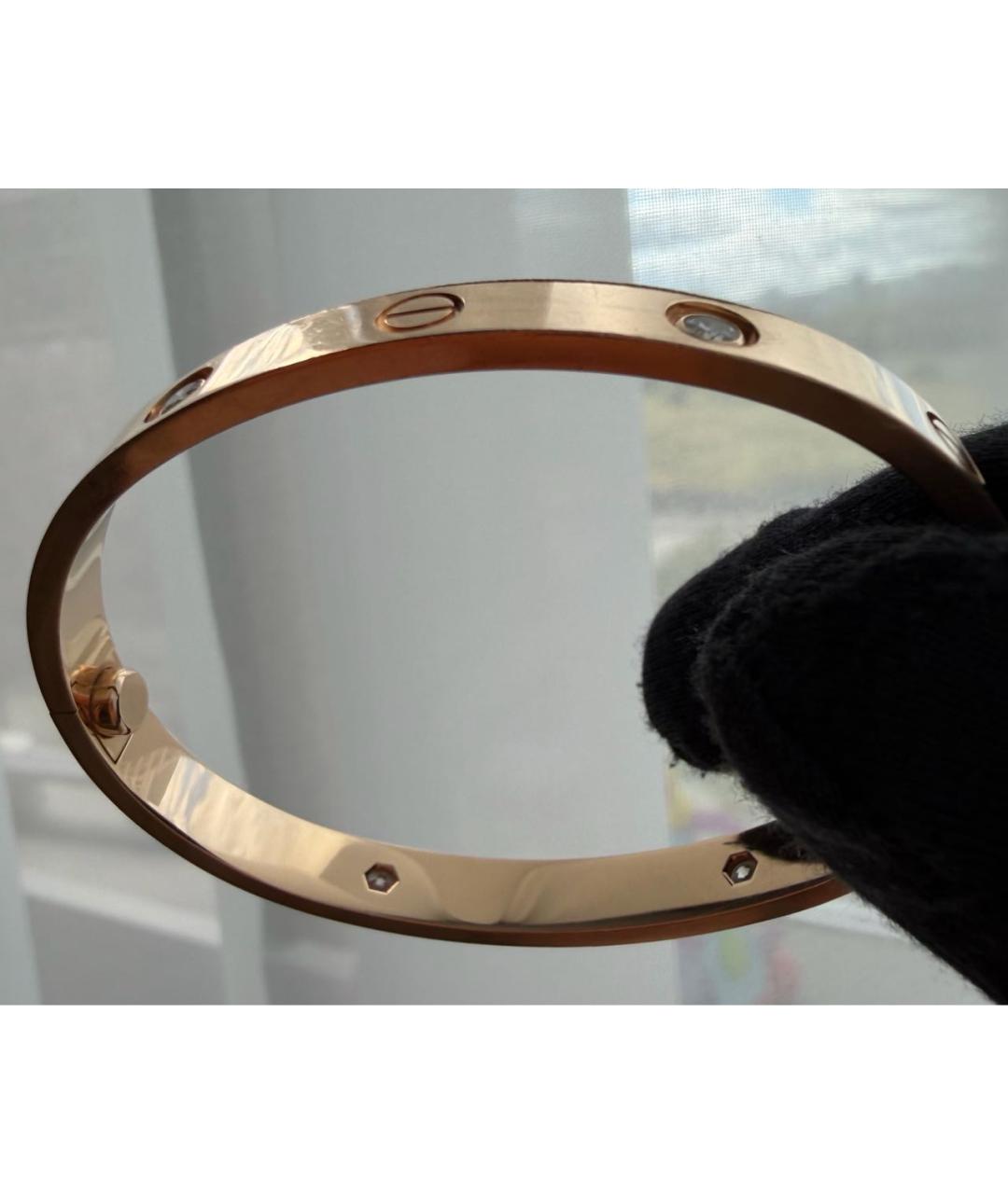 CARTIER Золотой браслет из розового золота, фото 3