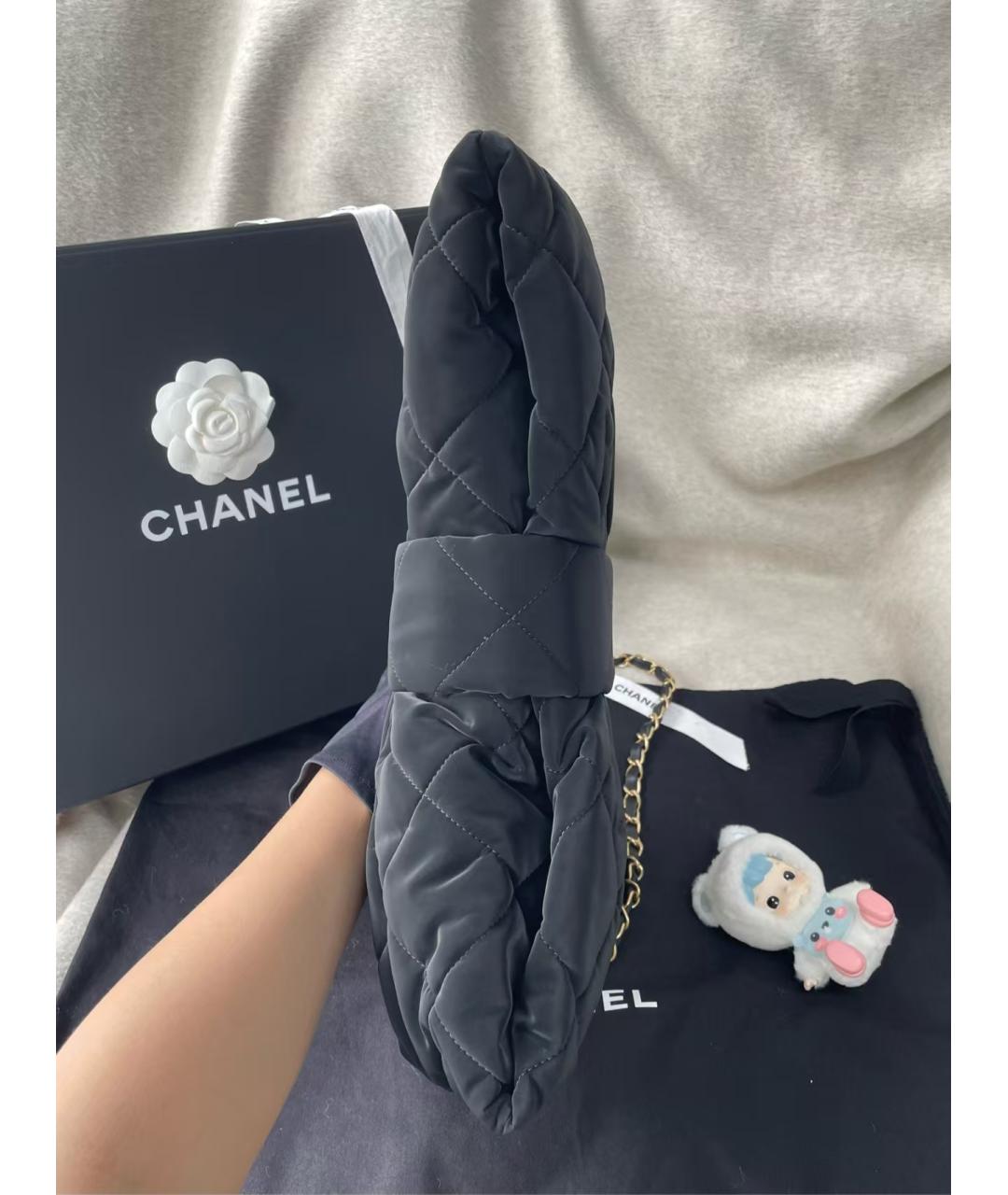 CHANEL Черная сумка через плечо, фото 5