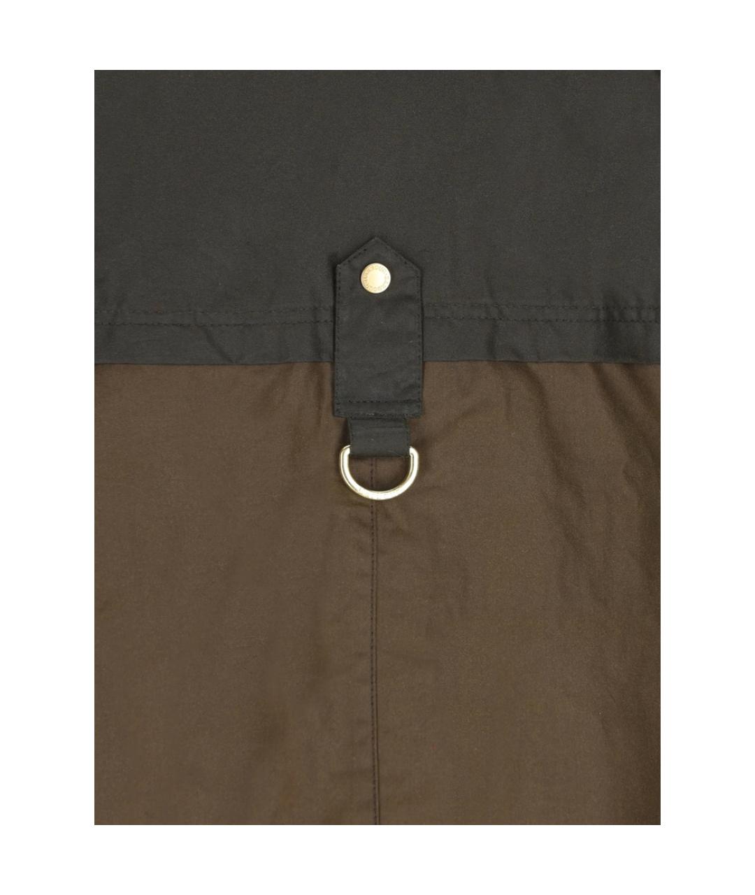 BARBOUR Коричневая хлопковая куртка, фото 2